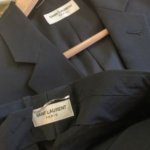 Yves Saint Laurent Jackets & Coats - yves saint laurent womens pants suit (fits 6-8) Yves Saint Laurent Jackets & Coats - yves saint laurent womens pants suit (fits 6-8)
